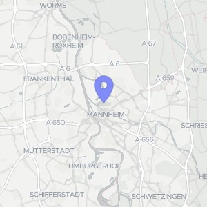 Karte von Gärtnerstraße 84, Waldhofstraße 77, 00000 Mannheim