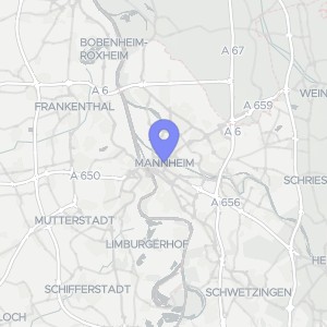 Karte von S 6, 12, 00000 Mannheim, Innenstadt