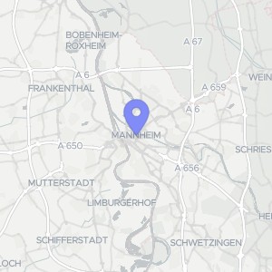 Karte von S 6 12, 00000 Mannheim, Innenstadt