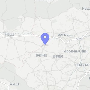 Karte von Kleine Straße 5, 5 A, 32139 Spenge, Hücker-Aschen