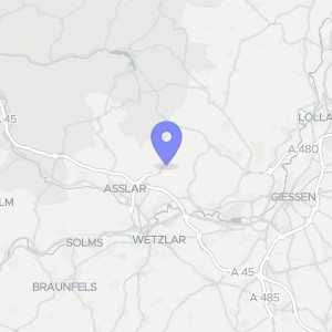 Karte von Am Hainberg 12, 35585 Wetzlar, Blasbach