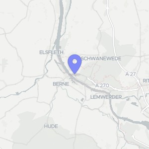 Karte von Farger Straße 69, 28777 Bremen, Farge