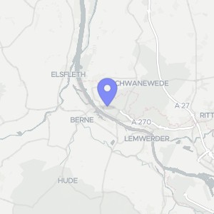 Karte von Helastraße 21, 28777 Bremen, Farge