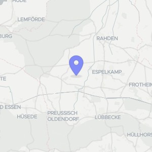 Karte von Höfenweg 5, 32339 Espelkamp, Vehlage