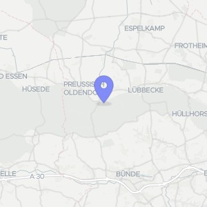 Karte von Dummerter Straße 3, 3 A, 32361 Preußisch Oldendorf, Holzhausen