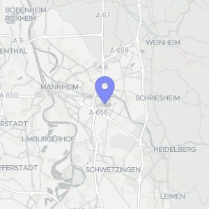 Karte von Kußmaulstr.  10/14, 00000 Mannheim, Wohlgelegen