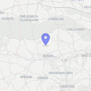 Karte von Brendel 13, 32257 Bünde, Dünne