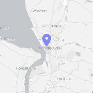 Karte von Kistnerstr 41, 27576 Bremerhaven, Lehe