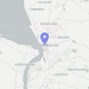 Karte von Goethestraße 7, 27568 Bremerhaven, Lehe