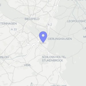 Karte von Elbeallee 121, 33689 Bielefeld