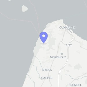 Karte von Holter Straße 13, 27476 Cuxhaven, Berensch-Arensch