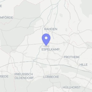 Karte von Rotdornstraße 37, 32339 Espelkamp