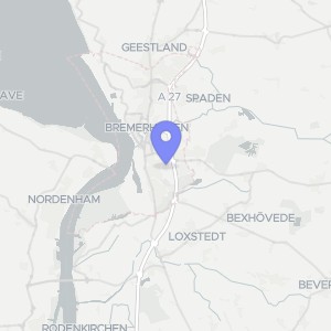 Karte von Stargarderstr.  9, 27574 Bremerhaven