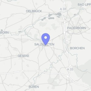 Karte von Papenbrede, 33154 Salzkotten