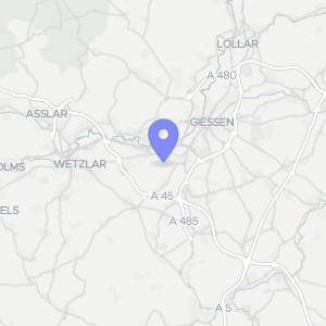 Karte von Triebstraße 16, 35398 Gießen, Allendorf (Lahn)
