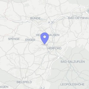 Karte von Finkenstraße 9, 32051 Herford