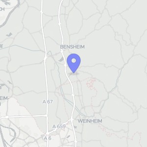 Karte von Von-Hees-Straße 3, 64646 Heppenheim,