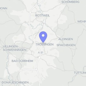 Karte von Schützstraße 17, 78647 Trossingen