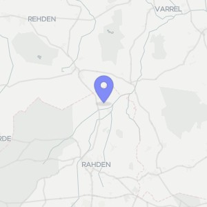 Karte von Pr.-Ströher-Allee 33, 32369 Rahden, Pr. Ströhen