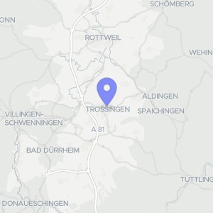 Karte von Bismarckstraße und Bismarckstraße 26/1, 78647 Trossingen