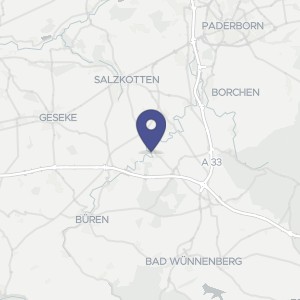 Karte von Graffeler Berg 36, 33142 Büren, Wewelsburg