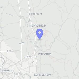 Karte von Richard-Wagner-Str.  26, 00000 Hemsbach
