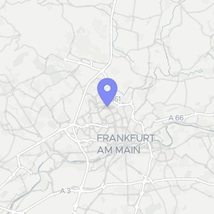 Karte von Willibrachtstraße  3, 60431 Frankfurt am Main