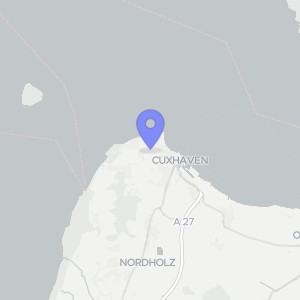 Karte von Dorfstraße 4, 27476 Cuxhaven, Döse