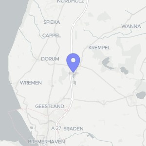 Karte von Fritz-Husmann-Weg 53, 27607 Geestland