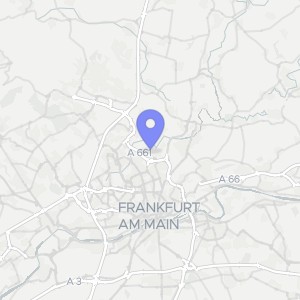 Karte von Julius-Brecht-Straße 3, 60433 Frankfurt am Main, Frankfurter Berg