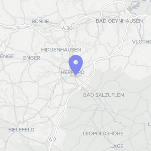 Karte von Salzufler Straße 52, 32052 Herford