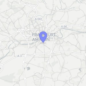 Karte von Tucholskystraße 65, 60598 Frankfurt am Main, Sachsenhausen