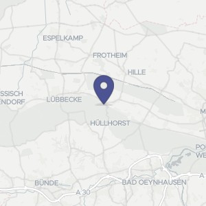 Karte von Schnathorster Straße 23, 32312 Lübbecke, Nettelstedt