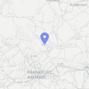 Karte von An der Bleiche 13, 60437 Frankfurt am Main, Nieder-Erlenbach