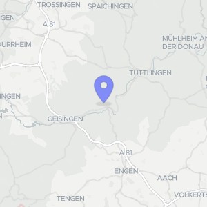 Karte von Uhlandstraße 2, 78194 Immendingen