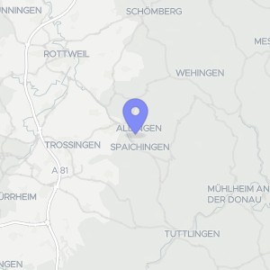 Karte von Kastanienweg 20, 78549 Spaichingen