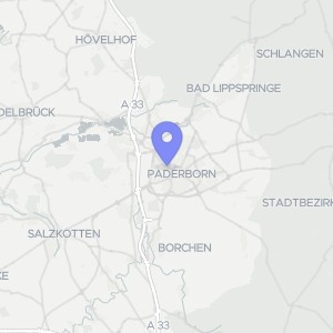 Karte von Reumontstraße 67, 67a, 33102 Paderborn