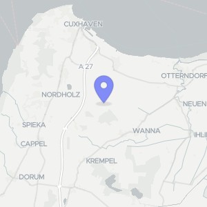 Karte von Seehausen 8, 27478 Cuxhaven, Lüdingworth