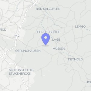 Karte von Pieperstraße 41,43,45,47, 32791 Lage, Billinghausen