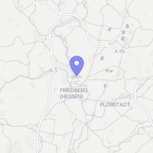 Karte von Rödger Hauptstraße 1, 61231 Bad Nauheim, Rödgen