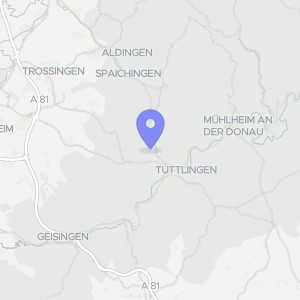 Karte von Alemannenstraße 36, 78573 Wurmlingen