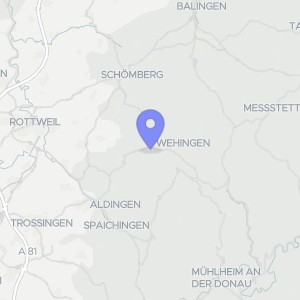 Karte von Vorstadtstraße 44, 78564 Wehingen