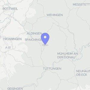 Karte von Schulstraße 11, 11a, 78589 Dürbheim