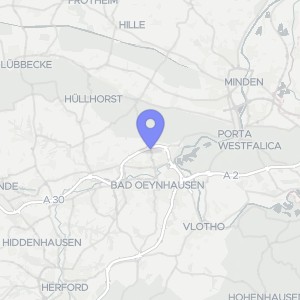 Karte von Eidinghausener Straße 198, 32549 Bad Oeynhausen, Bad Oeynhausen
