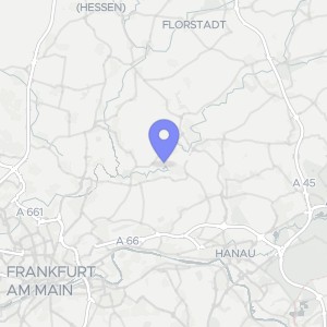 Karte von Ackerland, im Ort, 61137 Schöneck, Büdesheim