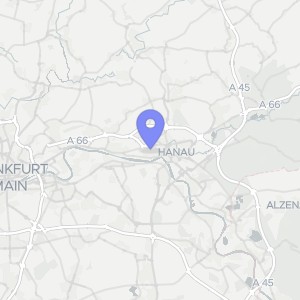 Karte von Hebbelweg 13, 63454 Hanau