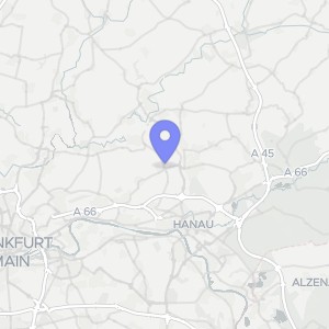 Karte von Hinter dem Hain 9, 63454 Hanau, Mittelbuchen