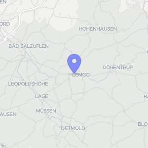 Karte von Herforder Straße 44, 32657 Lemgo