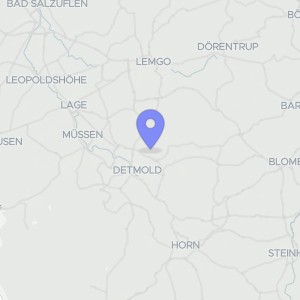 Karte von Allandsbusch 25, 27, 29, 31 , 32758 Detmold, Herberhausen