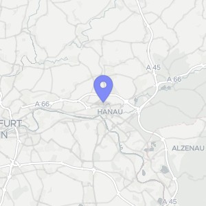 Karte von Bruchköbeler Landstr.  45, 63452 Hanau